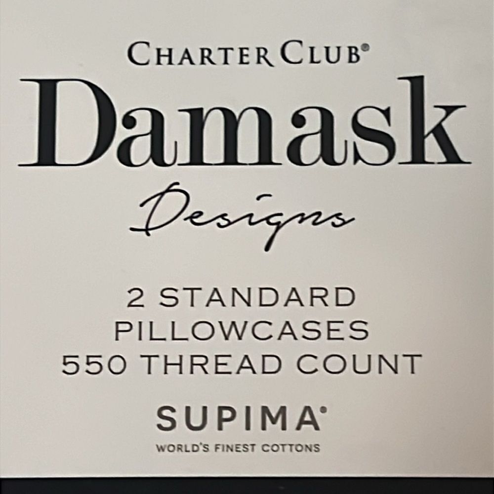Damask Divided Dots Standard pillowcase Set - Picture 3 of 4